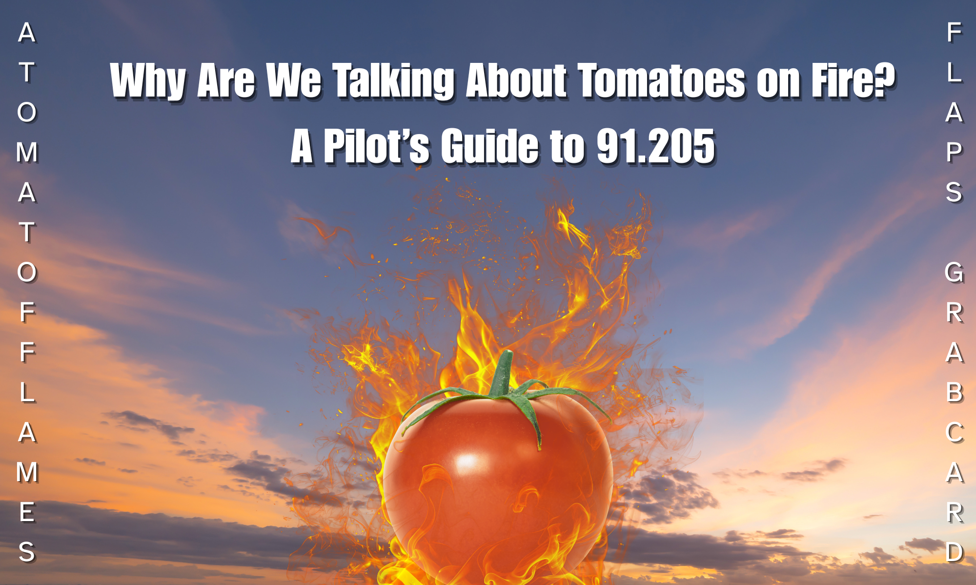 Why Are We Talking About Tomatoes on Fire? A Pilot’s Guide to 91.205